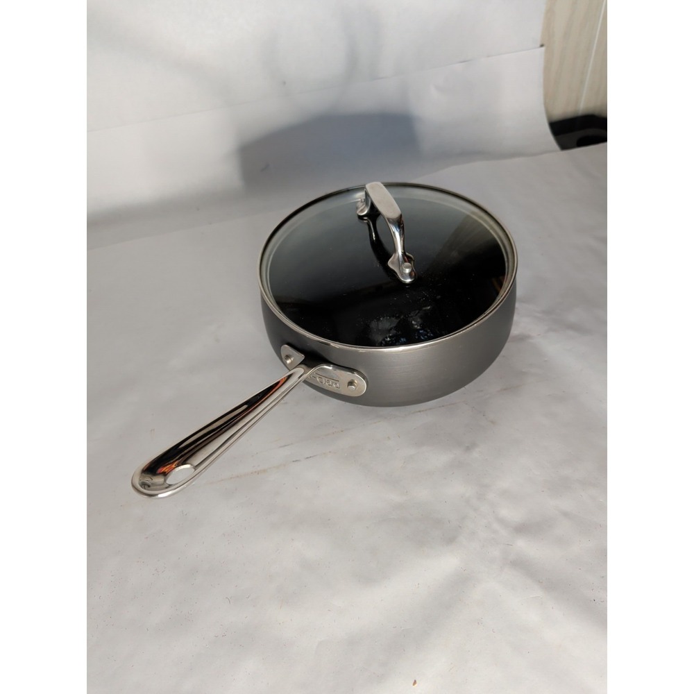 All-Clad Metal Crafters 2.5-Qt Nonstick Sauce Pan with Lid HA1